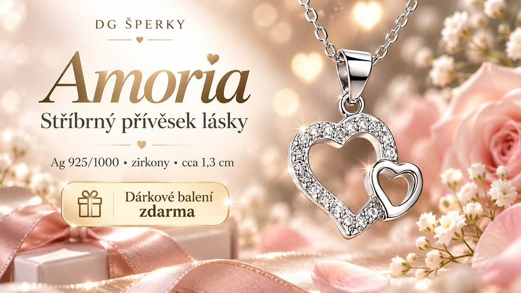 Dámský stříbrný přívěsek Amoria (3)